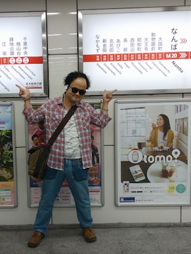 「DOT DASH（ドットダッシュ）のアイテム」を使った、☆HONEY☆さん（メンズ・157cm）の秋コーディネート