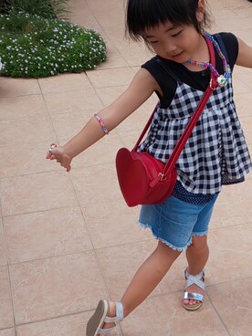 ranrenさん（キッズ・90cm）の夏コーディネート