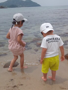 ranrenさん（キッズ・90cm）の夏コーディネート