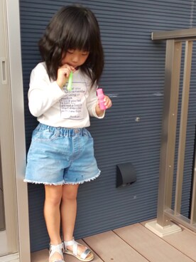 ranrenさん（キッズ・90cm）の秋コーディネート