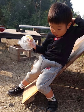 ranrenさん（キッズ・90cm）の秋コーディネート