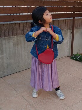 ranrenさん（キッズ・90cm）の秋コーディネート