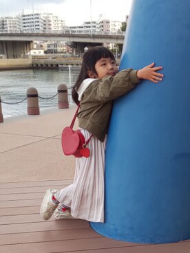 ranrenさん（キッズ・90cm）の秋コーディネート