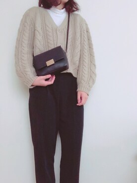 ドレープテーパードアンクルパンツ 丈長め70cm を使った人気ファッションコーディネート Wear ドレープテーパードアンクルパンツ 丈長め70cm を使った人気ファッションコーディネート Wear