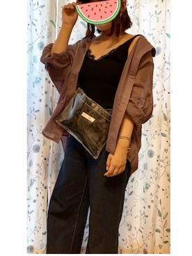 Nuuu3さん（レディース・155cm）の夏コーディネート