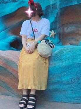 Nuuu3さん（レディース・155cm）の夏コーディネート