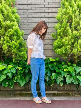 87チャン☺︎さん(レディース・155cm)の春コーディネート