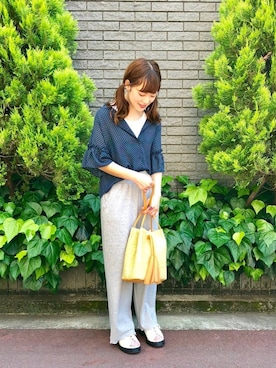 87チャン☺︎さん（レディース・155cm）の夏コーディネート