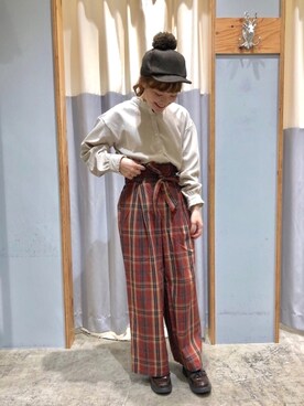 87チャン☺︎さん（レディース・155cm）の夏コーディネート