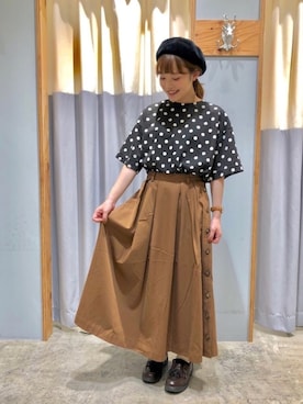 87チャン☺︎さん（レディース・155cm）の夏コーディネート