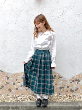 87チャン☺︎さん（レディース・155cm）の夏コーディネート