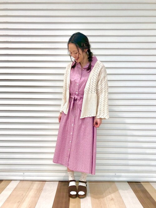 87チャン Sm2 Ehka Sopo 新静岡セノバ Ehka Sopoのワンピースを使ったコーディネート Wear