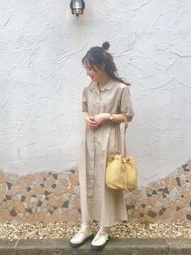 87チャン☺︎さん（レディース・155cm）の春コーディネート