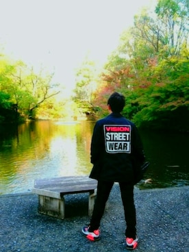 ༊࿆ⓩⓤⓜⓐ༄さん（メンズ・169cm）の春コーディネート