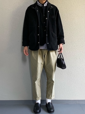 「Steven Alan（スティーブンアラン）のアイテム（レッグウェア）」を使った、ちーうーさん（メンズ・169cm）の冬コーディネート