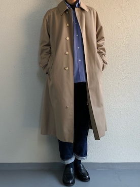 「Steven Alan（スティーブンアラン）のアイテム（レッグウェア）」を使った、ちーうーさん（メンズ・169cm）の冬コーディネート