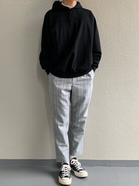 「Steven Alan（スティーブンアラン）のアイテム（レッグウェア）」を使った、ちーうーさん（メンズ・169cm）の春コーディネート