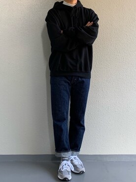 「Steven Alan（スティーブンアラン）のアイテム（レッグウェア）」を使った、ちーうーさん（メンズ・169cm）の春コーディネート