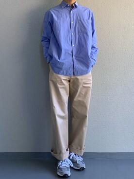 ちーうーさん（メンズ・169cm）の春コーディネート