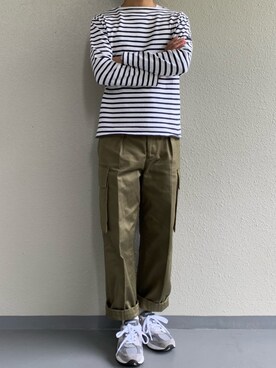 「Steven Alan（スティーブンアラン）のアイテム（レッグウェア）」を使った、ちーうーさん（メンズ・169cm）の夏コーディネート