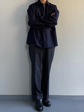 「ハロウィン」｜「アイテム（その他シューズ）」を使った、ちーうーさん（メンズ・169cm）の秋コーディネート