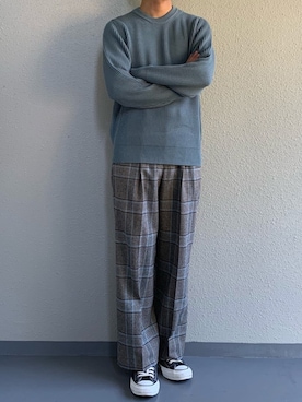 「BLAMINK（ブラミンク）のアイテム」を使った、ちーうーさん（メンズ・169cm）の秋コーディネート