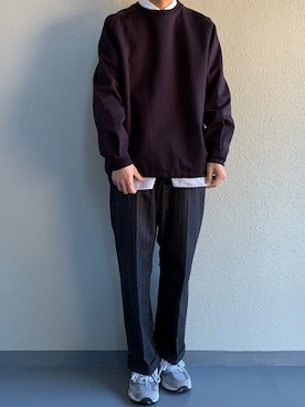 「The CLASIK（ザクラシック）のアイテム」を使った、ちーうーさん（メンズ・170cm）の冬コーディネート