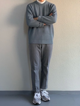 「Steven Alan（スティーブンアラン）のアイテム（レッグウェア）」を使った、ちーうーさん（メンズ・170cm）の冬コーディネート