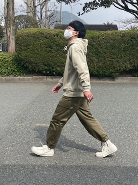 ちーうーさん（メンズ・170cm）の春コーディネート