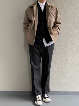 「The CLASIK（ザクラシック）のアイテム」を使った、ちーうーさん（メンズ・170cm）の春コーディネート