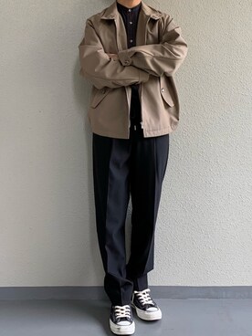 「The CLASIK（ザクラシック）のアイテム」を使った、ちーうーさん（メンズ・170cm）の春コーディネート