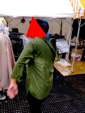 「りんご音楽祭」｜はさうぇいさん（メンズ・165cm）の秋コーディネート