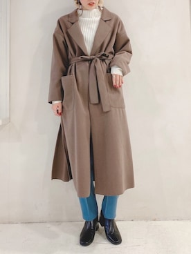 「くすみカラー」｜bohmal_hさん（レディース・164cm）の秋コーディネート