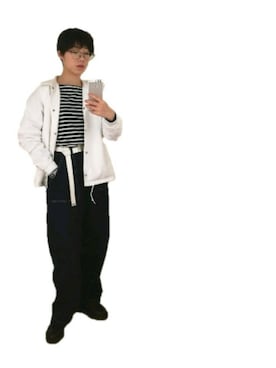「RNA」｜「アイテム（ブルゾン）」を使った、Yuanさん（レディース・159cm）の春コーディネート