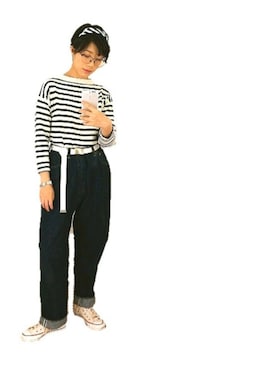 Yuanさん（レディース・159cm）の春コーディネート