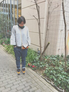 「cache cache（カシュ カシュ）のアイテム（財布/小物）」を使った、あられちゃんさん（レディース・162cm）の春コーディネート