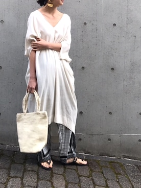 REIKA YOSHIDAさん（レディース・165cm）の春コーディネート