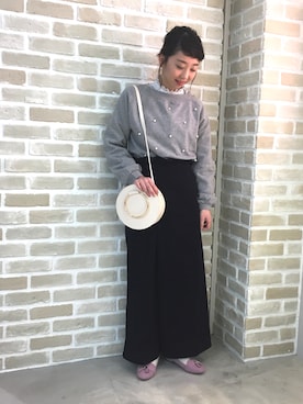 たにはたさん（レディース・157cm）の冬コーディネート