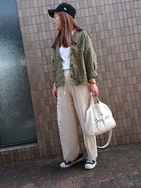 Atさん（レディース・161cm）の秋コーディネート