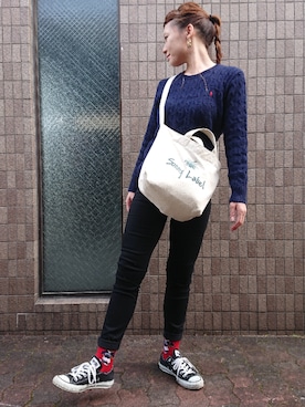 Atさん（レディース・161cm）の冬コーディネート