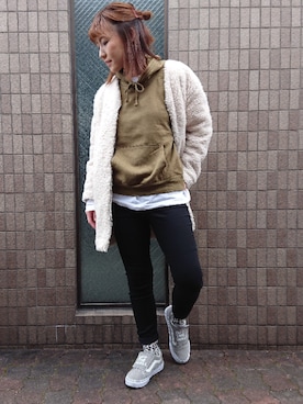 Atさん(レディース・161cm)の冬コーディネート