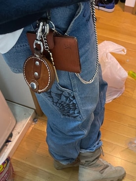 「ROTHCO（ロスコ）のアイテム（ブーツ）」を使った、earthjetさん（メンズ・180cm）の冬コーディネート