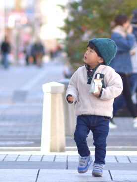 ichi-naccoさん（キッズ・90cm）の秋コーディネート