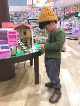 ichi-naccoさん（キッズ・90cm）の冬コーディネート