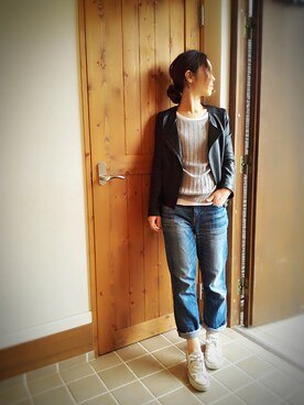 mmmm ☆さん（レディース・157cm）の春コーディネート