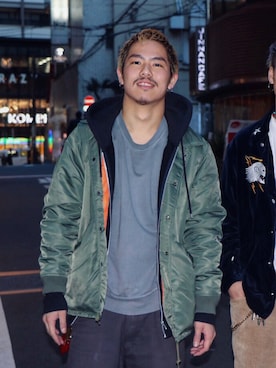 シンタオカザキ Wtapsのキャップを使ったコーディネート Wear