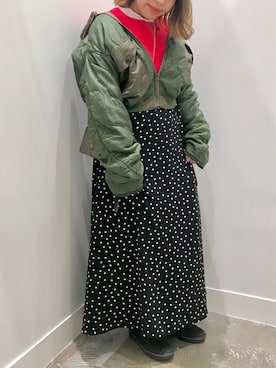 「77circa」｜annaさん（レディース・148cm）の秋コーディネート