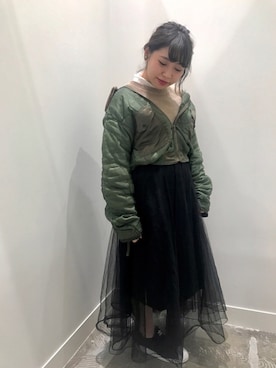 「77circa」｜annaさん（レディース・148cm）の秋コーディネート