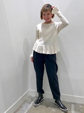 annaさん（レディース・148cm）の冬コーディネート