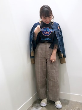 「77circa」｜annaさん（レディース・148cm）の春コーディネート